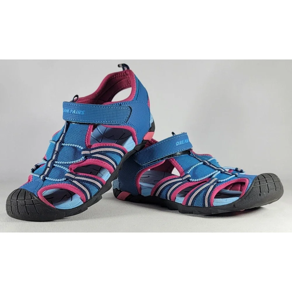 Dream Pairs Girls Size 5 Closed Toe Outdoor Summer Sandals‎ Water Shoes